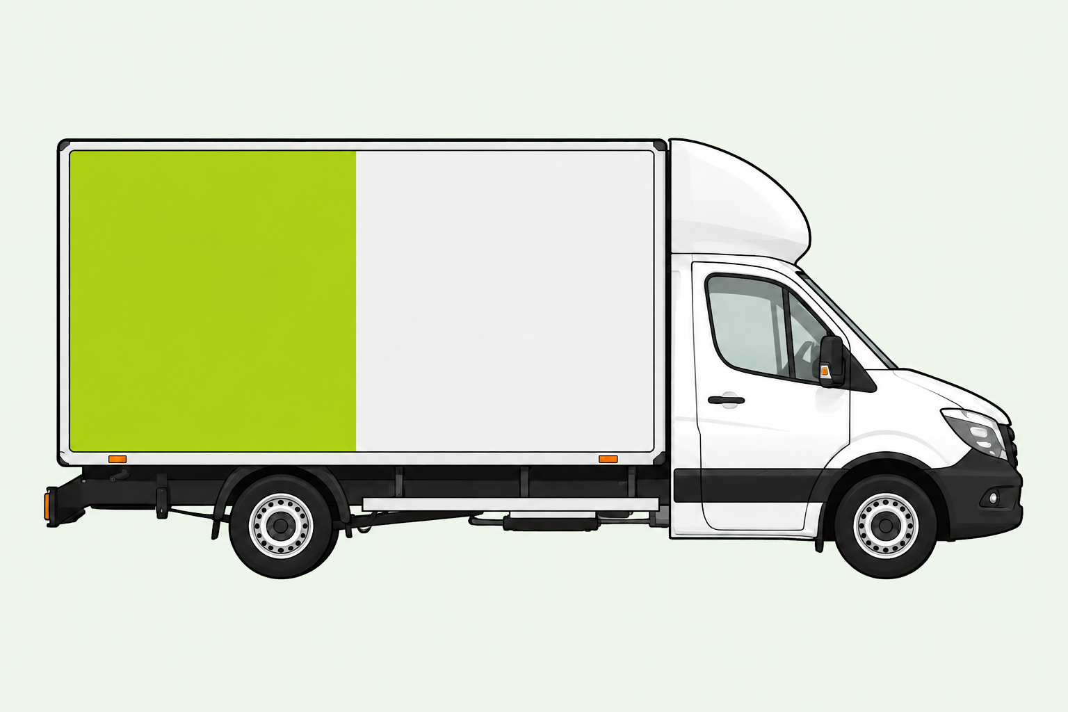 ½ van load Luton van load guide