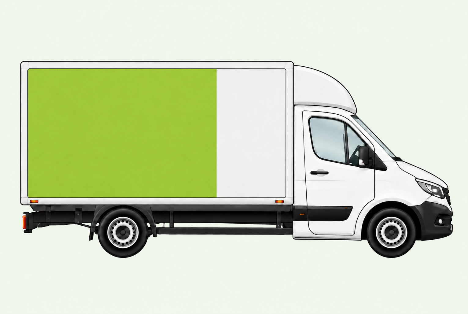 ¾ van load Luton van load guide